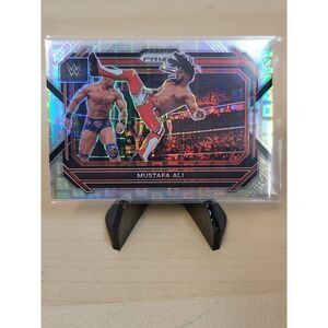 2023 WWE Panini Prizm Premium Card Mustafa ALI No.7  /199